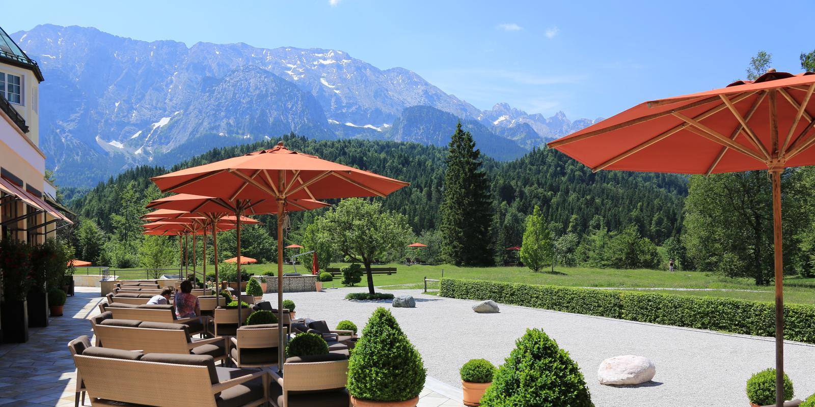 El hotel Schloss Elmau, un palacio en los Alpes