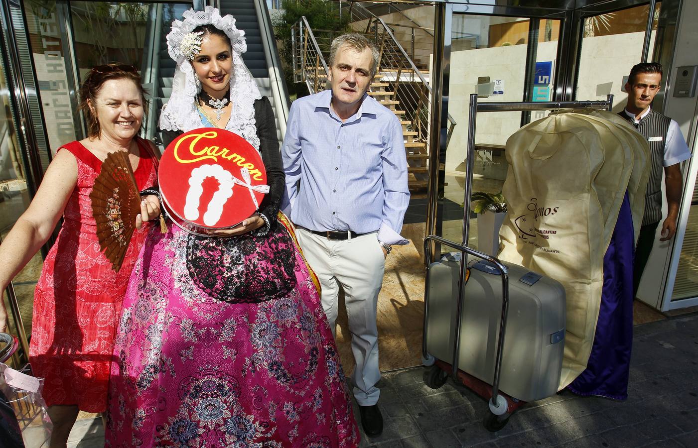 La Bellea y sus Damas se instalan en el hotel Portamaris