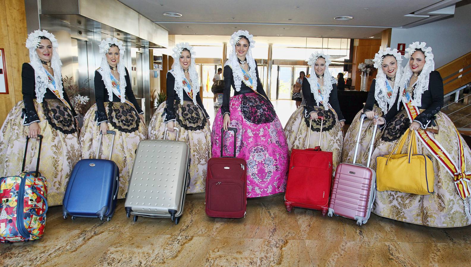 La Bellea y sus Damas se instalan en el hotel Portamaris