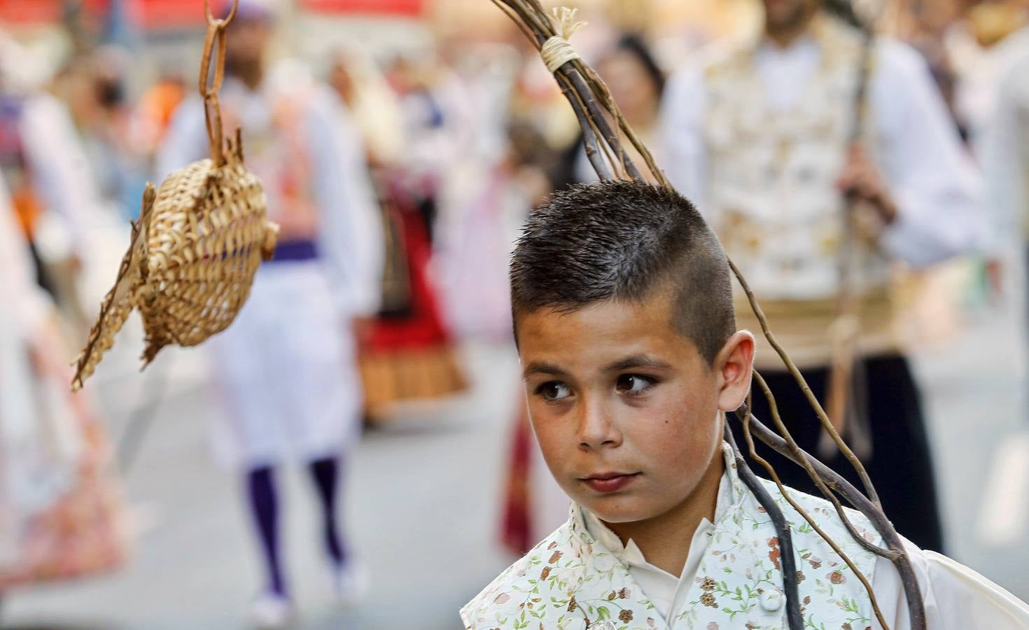 Primera jornada de la Ofrenda de Flores