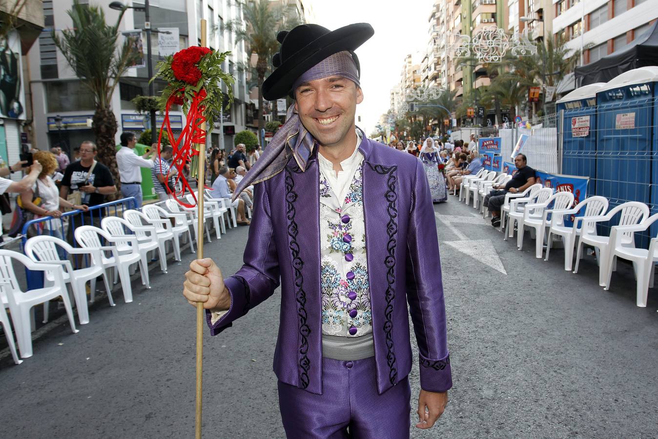 Primera jornada de la Ofrenda de Flores