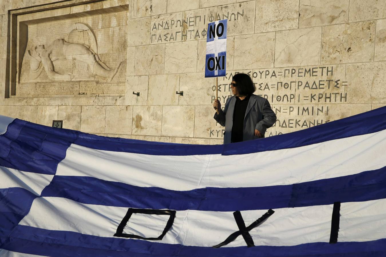 Cerca de 17.000 personas se manifestan a favor del &#039;No&#039; en el referéndum en Grecia