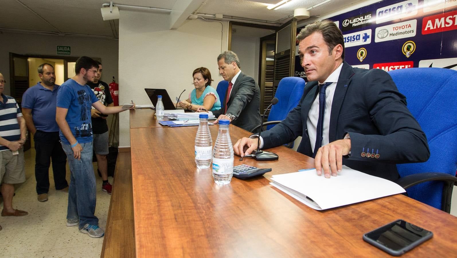 Junta de accionistas del Hércules CF