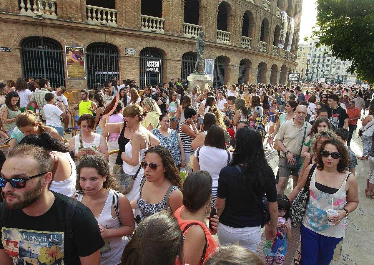 Concierto de Pablo Alborán en Valencia