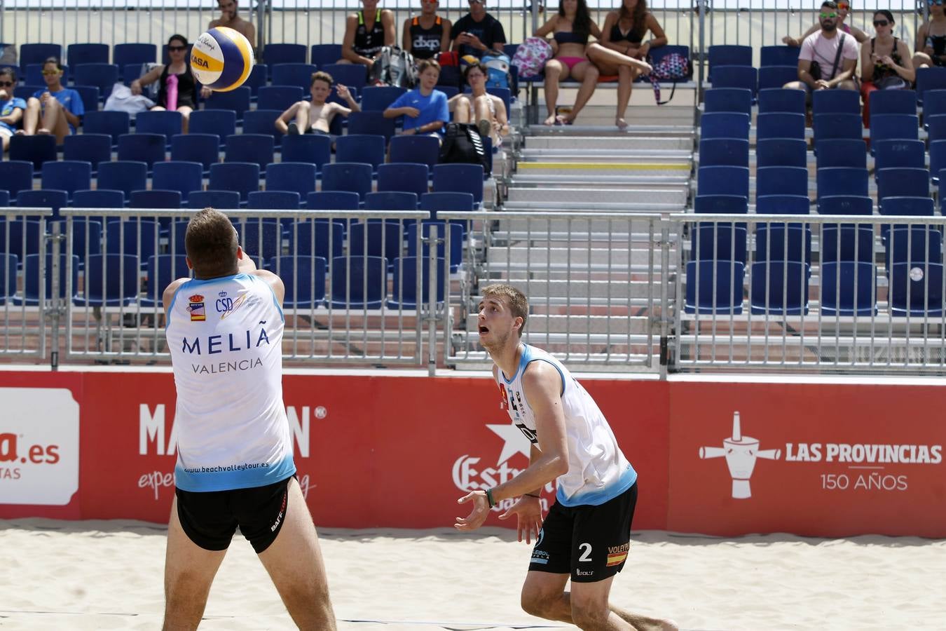 Campeonato de voley playa en la Malvarrosa