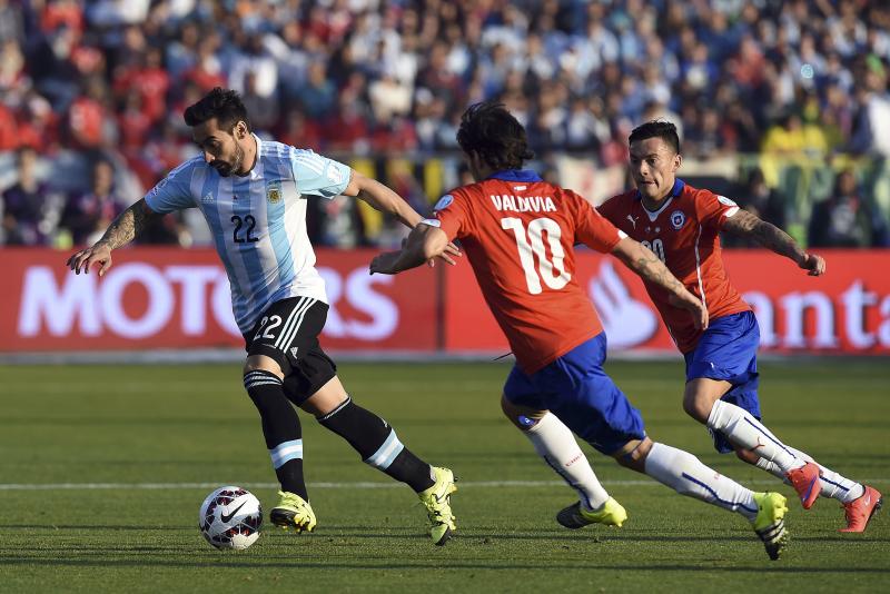 Chile y Argentina en la final de la Copa América 2015