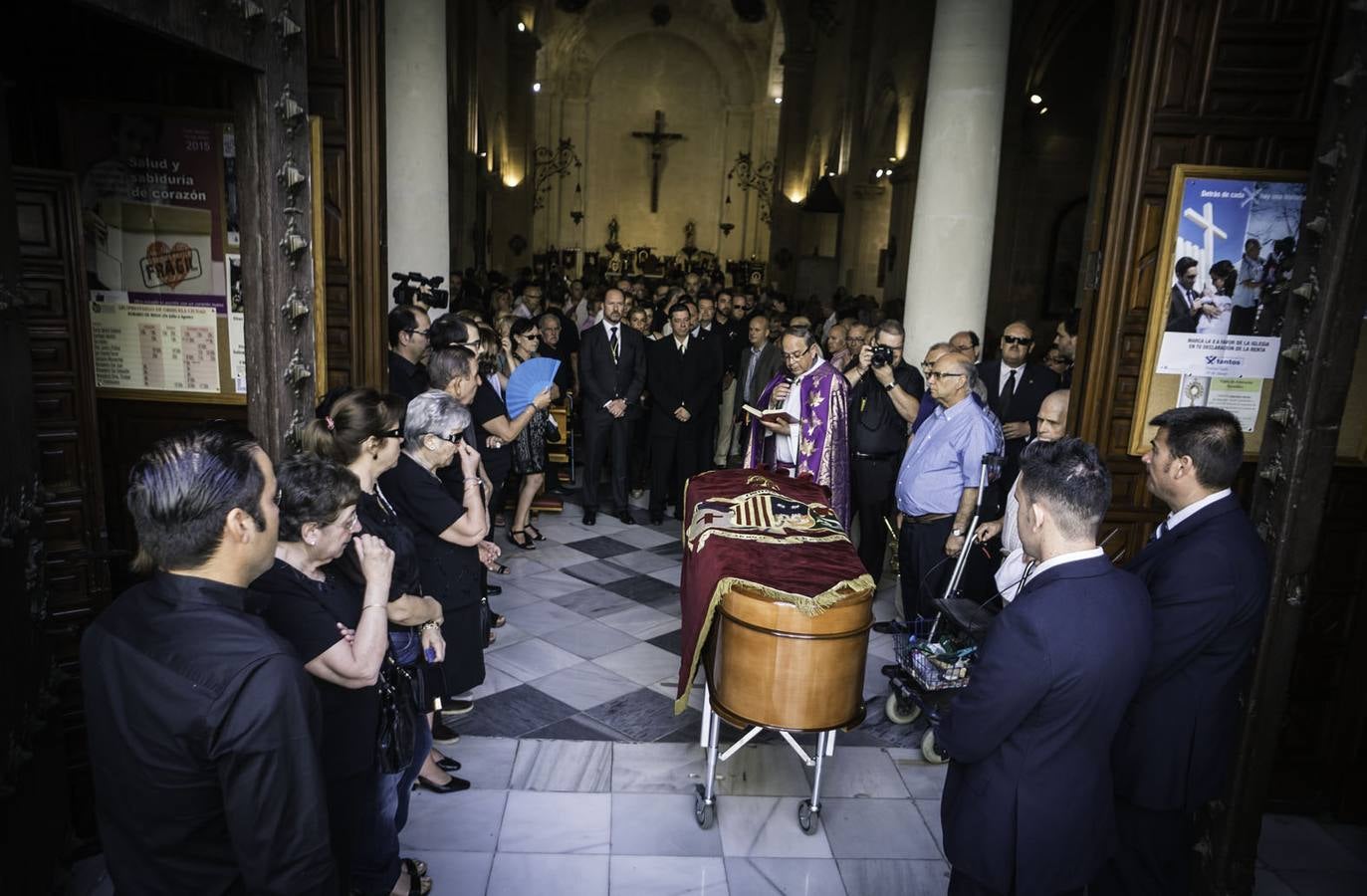 Entierro de Domingo Espinosa en Orihuela