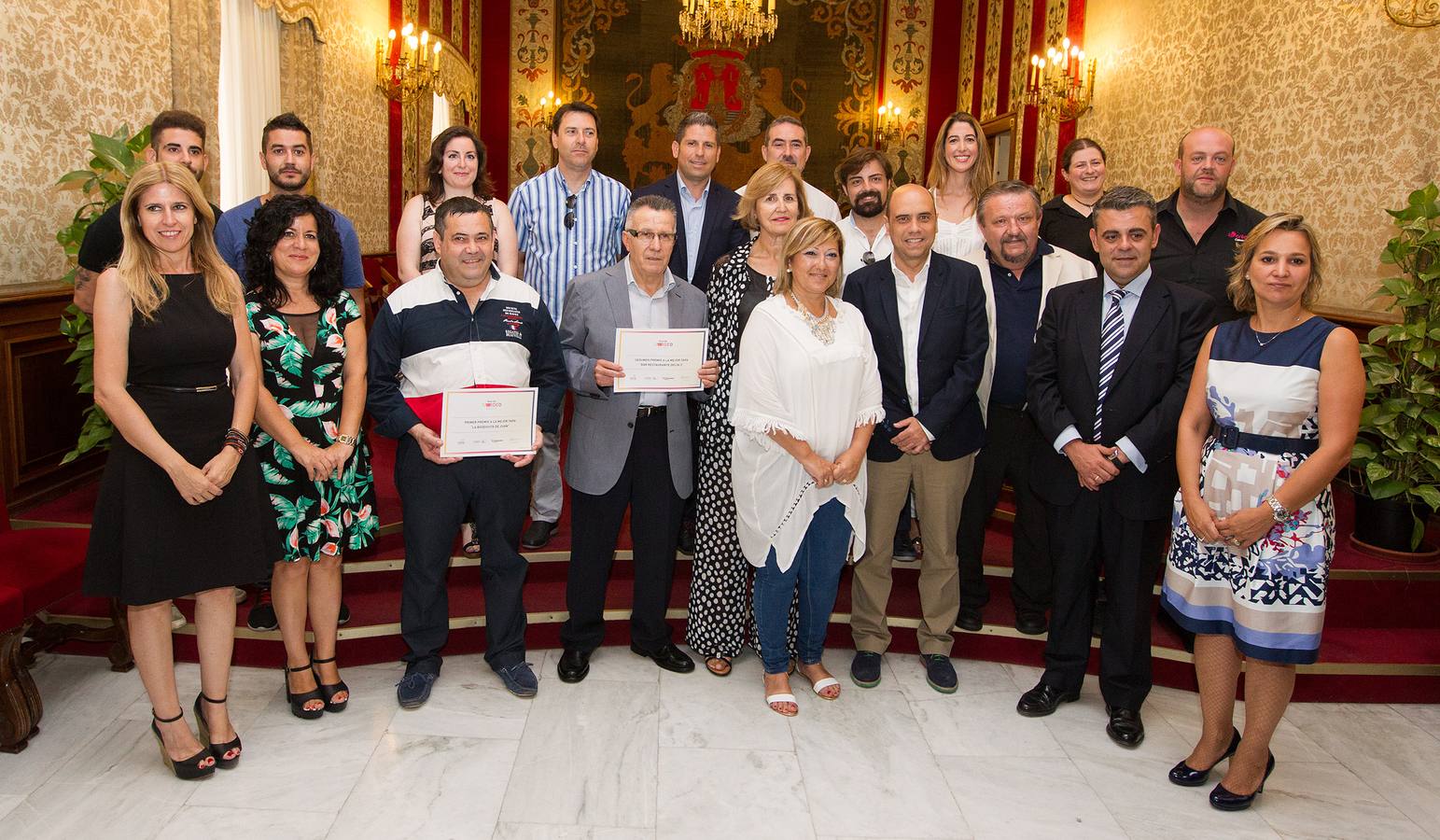 Entrega de los galardones de la I Ruta del Tardeo de Alicante