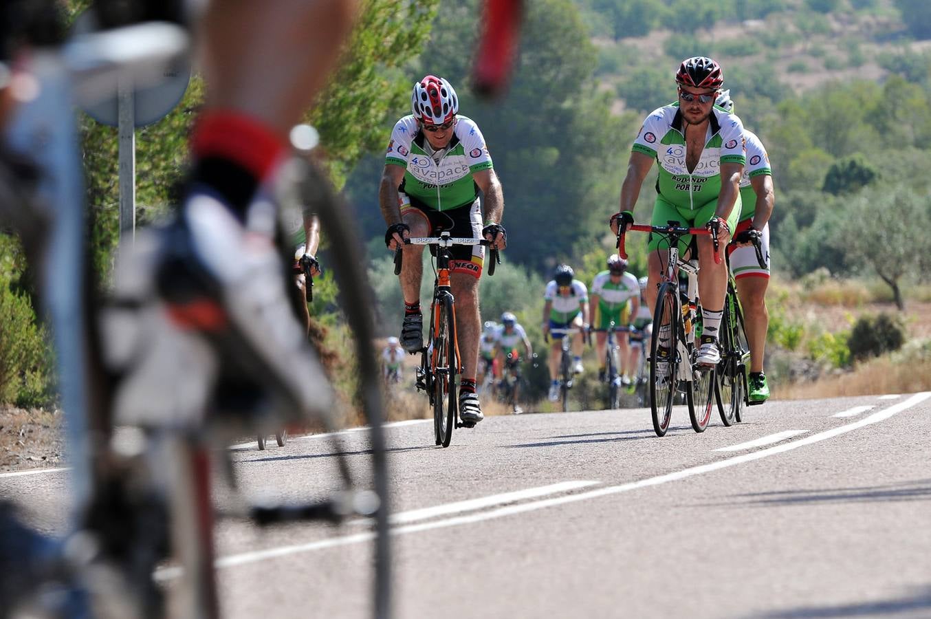 Celebración de la III Marcha Cicloturista de Avapace