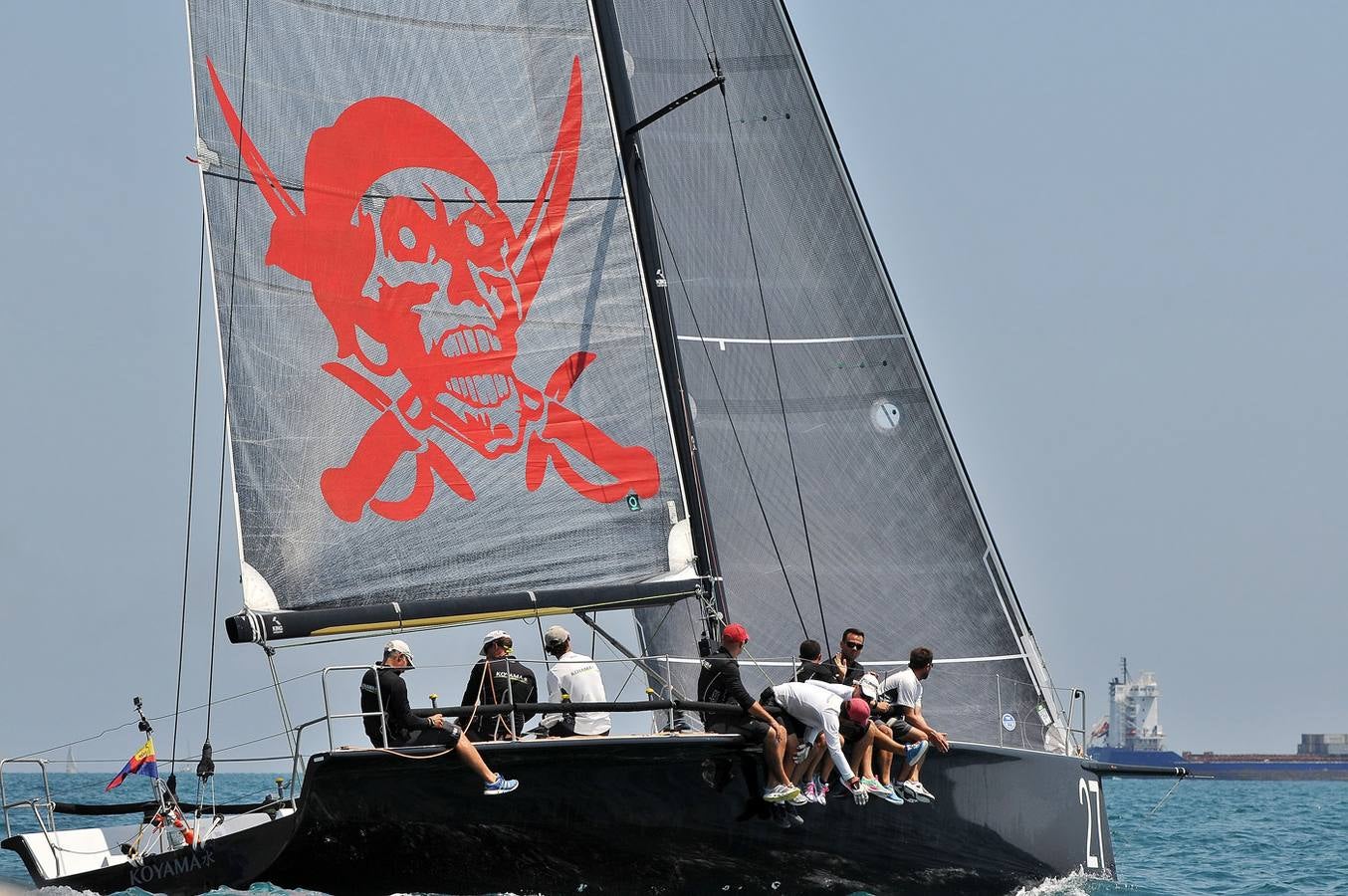 Entrega de premios de la Copa de SM la Reina de vela en Valencia