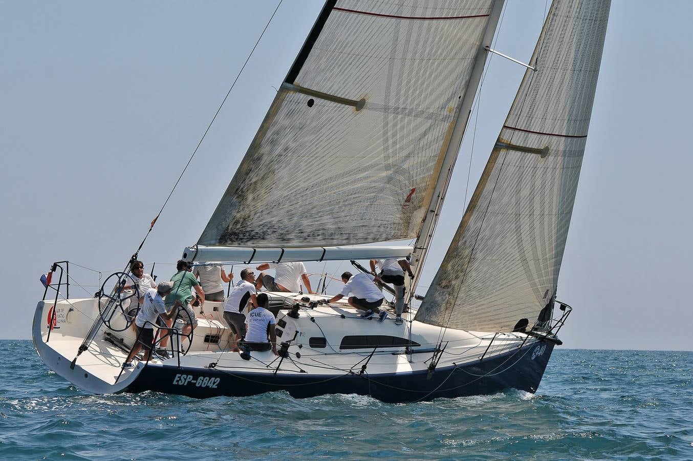 Entrega de premios de la Copa de SM la Reina de vela en Valencia