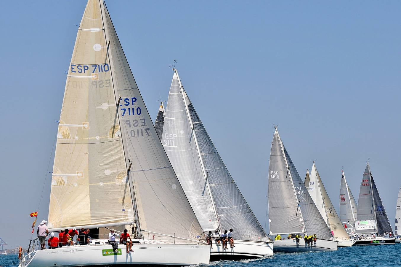 Entrega de premios de la Copa de SM la Reina de vela en Valencia