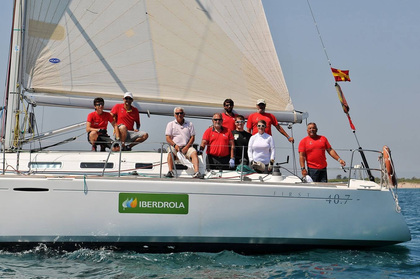 Entrega de premios de la Copa de SM la Reina de vela en Valencia