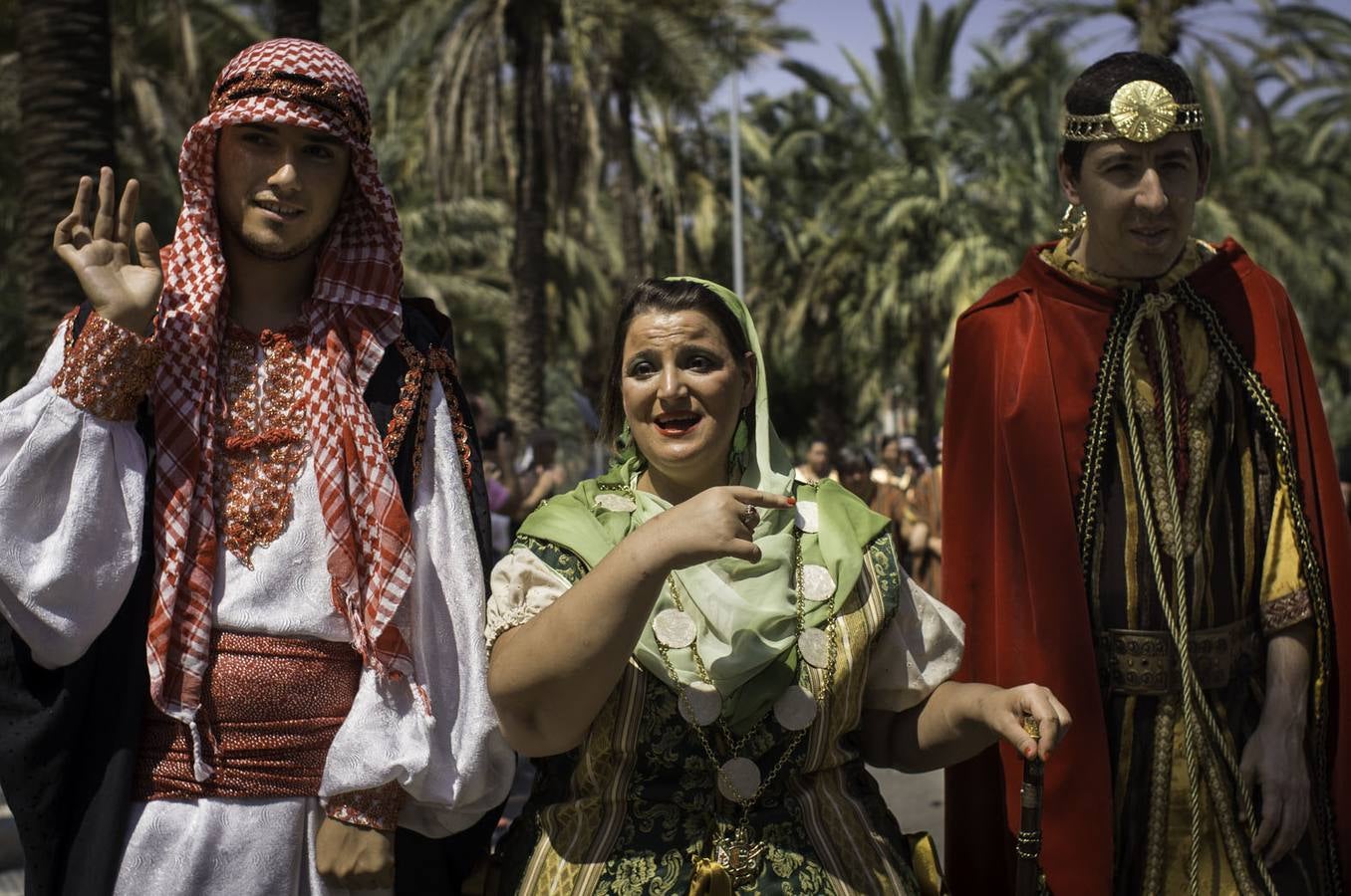 Desfile en el Centro Oriol