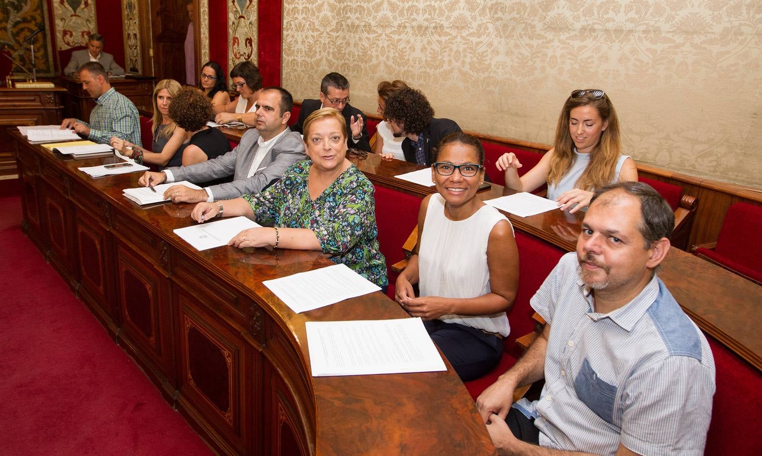 Primer pleno del Ayuntamiento de Aliante tras el 24M