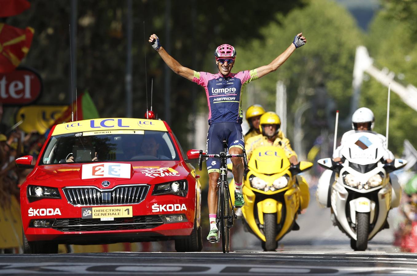 El valenciano Rubén Plaza gana la etapa 16 del Tour de Francia