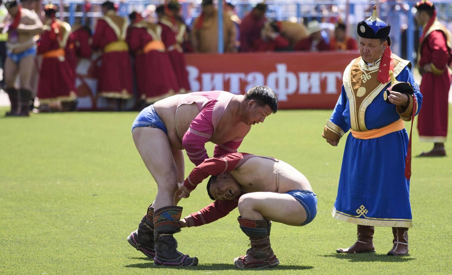 Mongolia celebra sus vistosos &#039;Juegos de Hombres&#039;