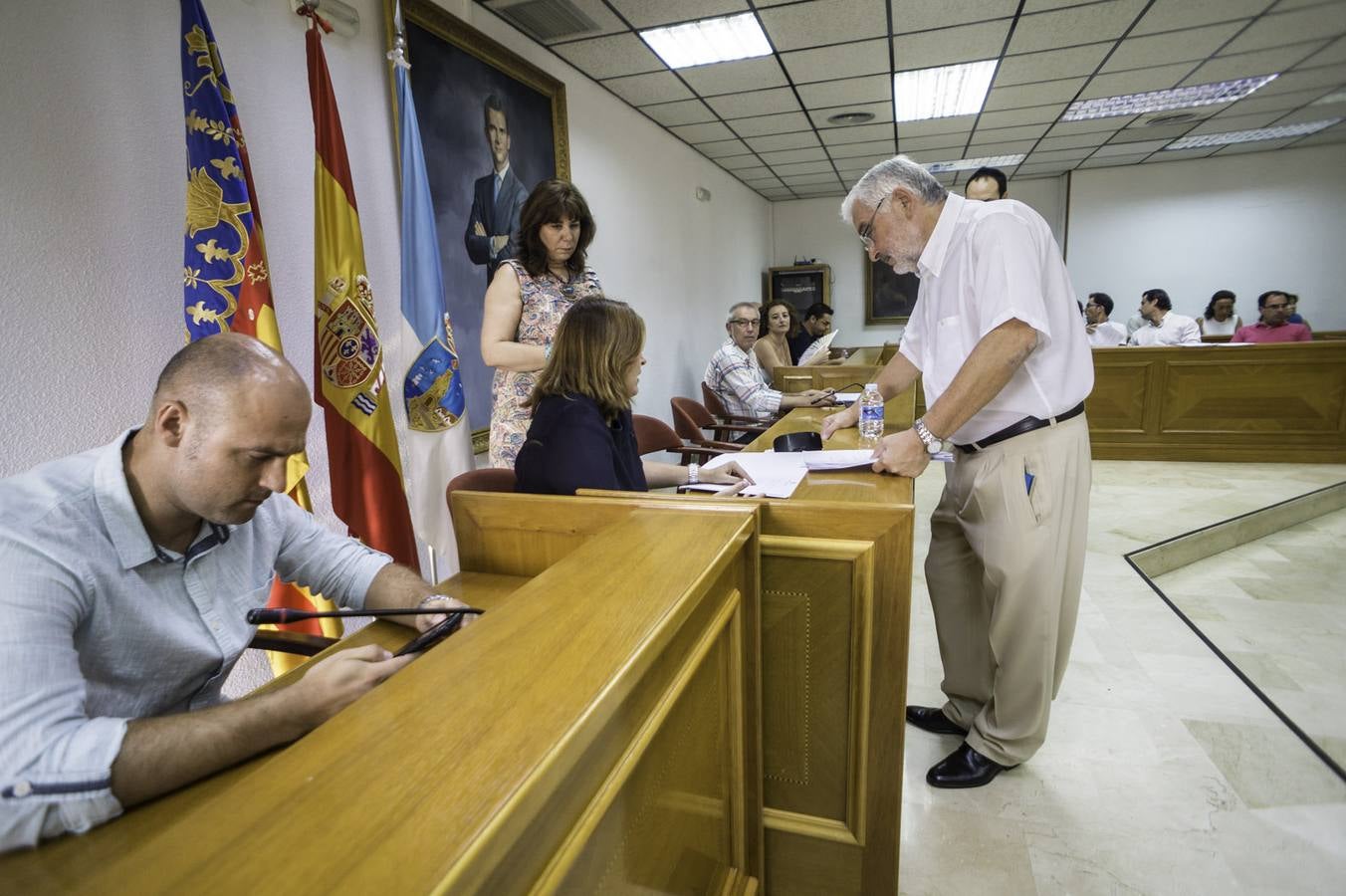 Pleno en el Ayuntamiento de Torrevieja