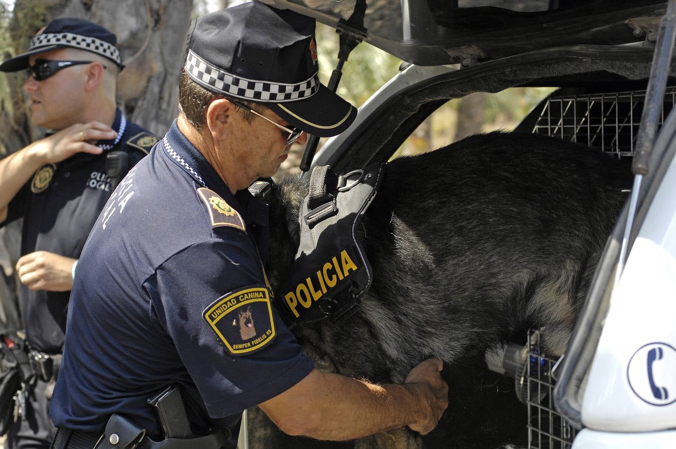 Unidad canina de la Policía Local de Elche