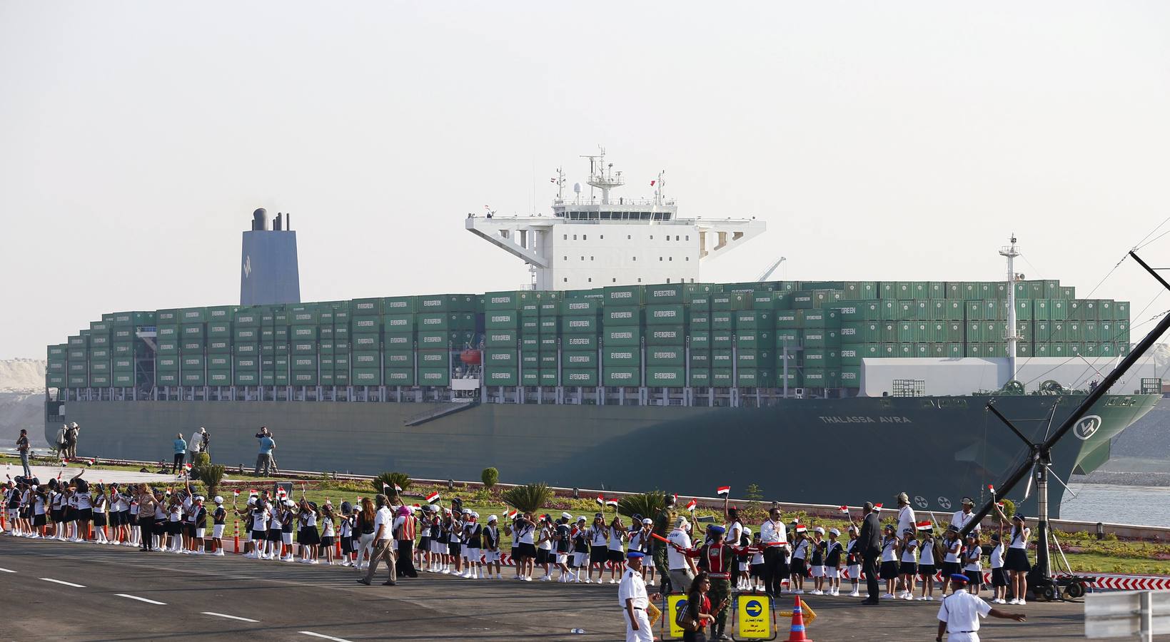 Inauguración del canal de Suez