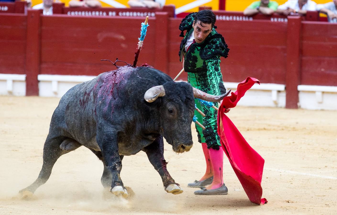 Escribano y Palazón en la Plaza de Toros de Alicante