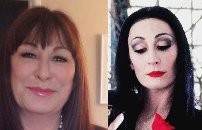 Anjelica Huston / Morticia Addams. 