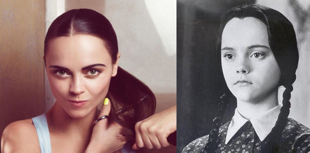 Christina Ricci/ Miercoles Addams. 