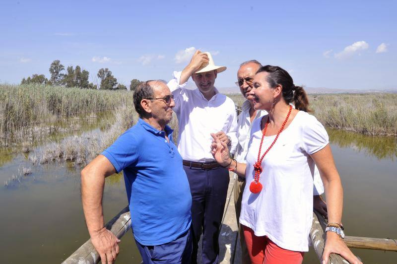 César Sánchez visita El Hondo