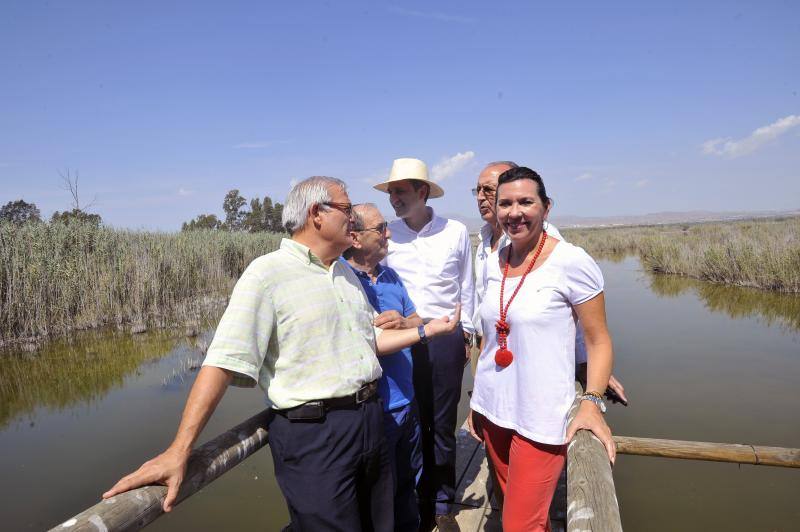 César Sánchez visita El Hondo