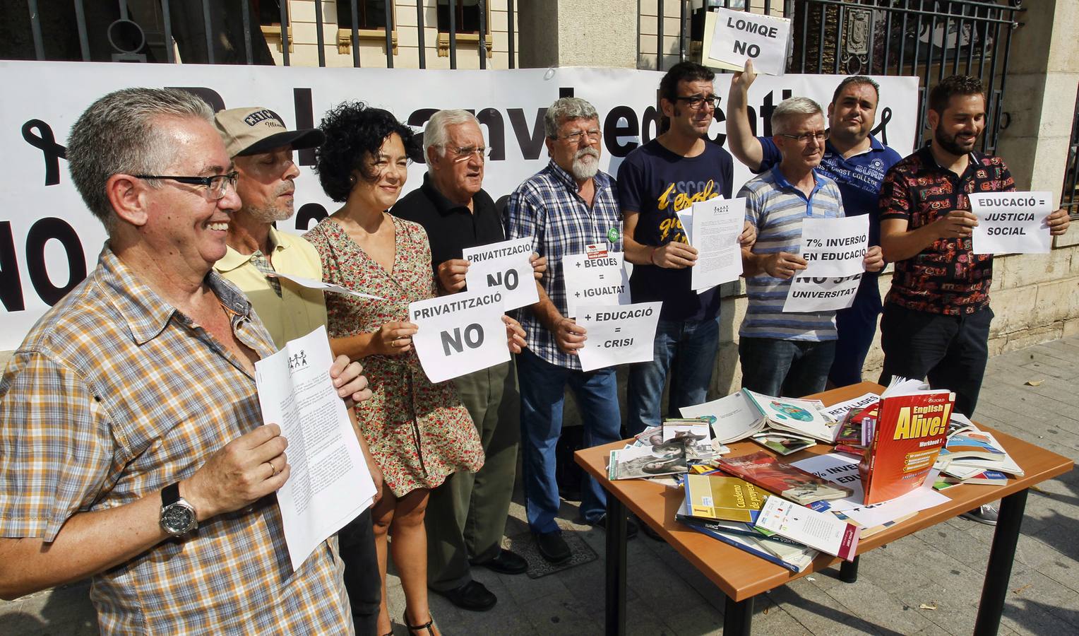 Protesta por la educación pública