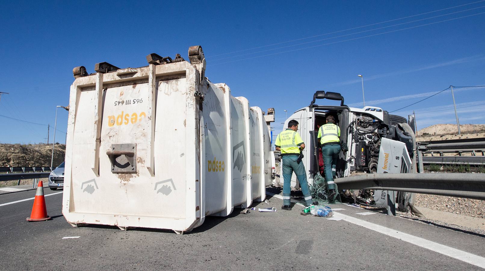 Accidente de tráfico en la A-31 en dirección Alicante