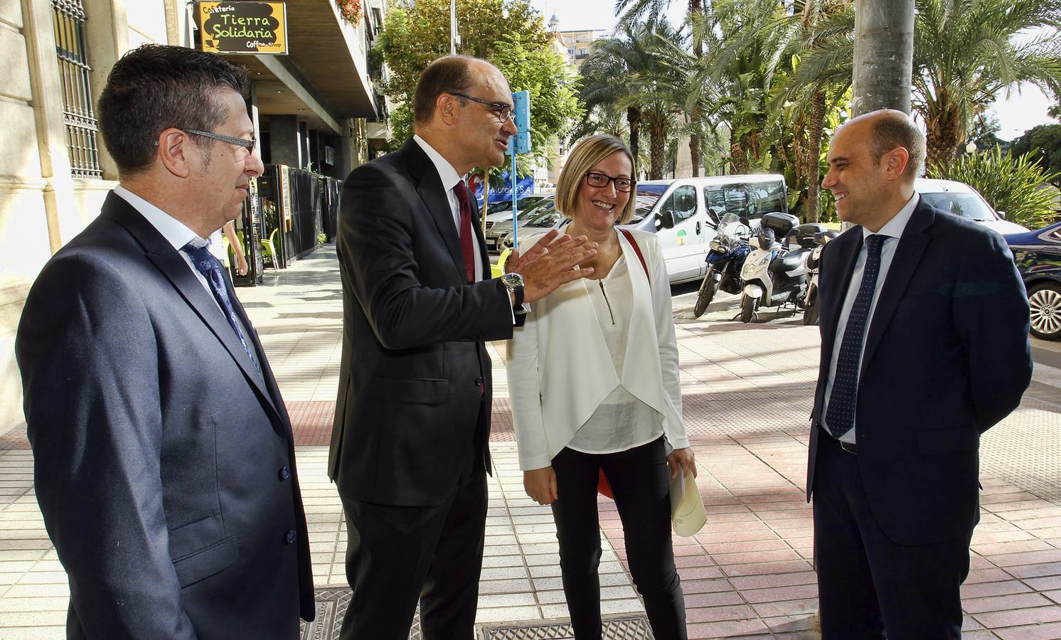 El alcalde de Alicante en la primera Jornada de Movilidad Inteligente