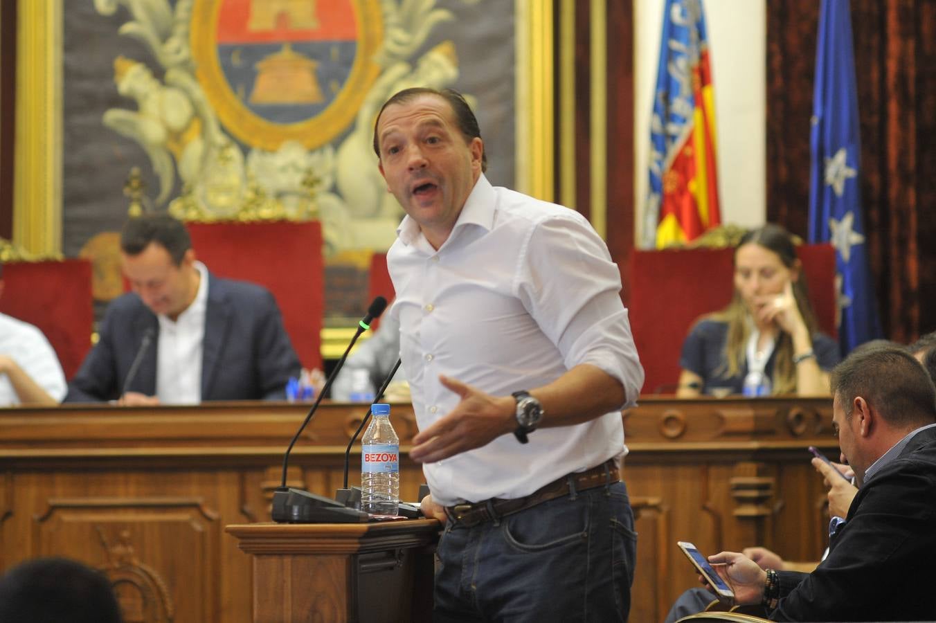 Pleno extraordinario del Ayuntamiento de Elche