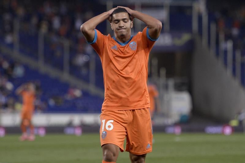 Partido entre Espanyol y Valencia