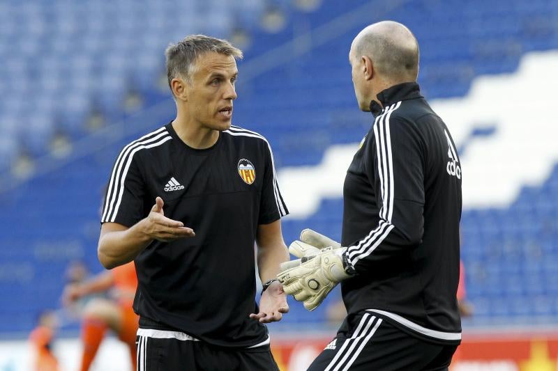 Partido entre Espanyol y Valencia