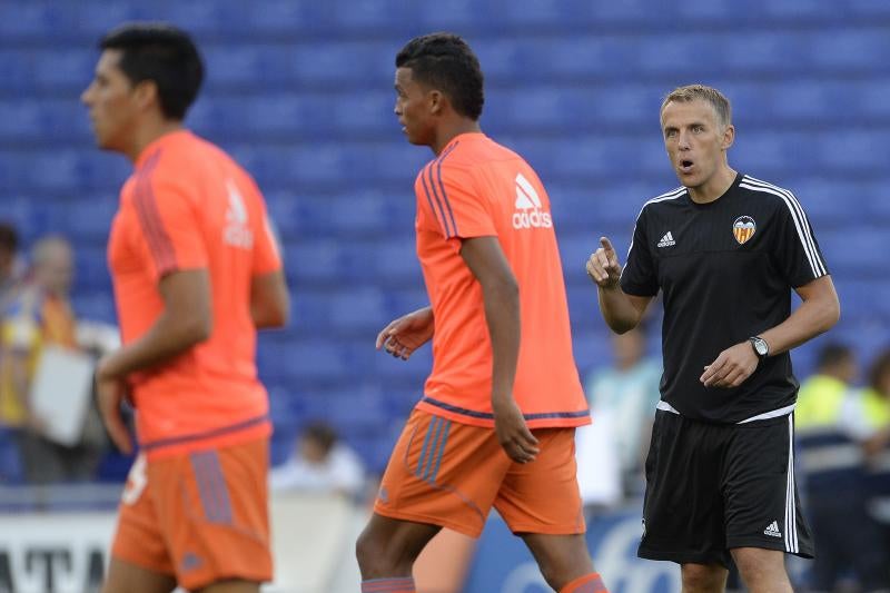 Partido entre Espanyol y Valencia