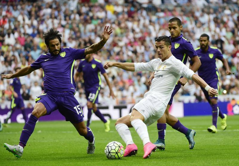 Las mejores imágenes del Real Madrid-Málaga