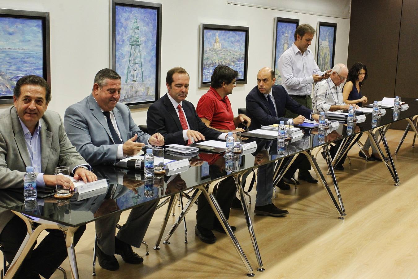 El tripartito participa en la reunión del consejo de administración del Puerto de Alicante