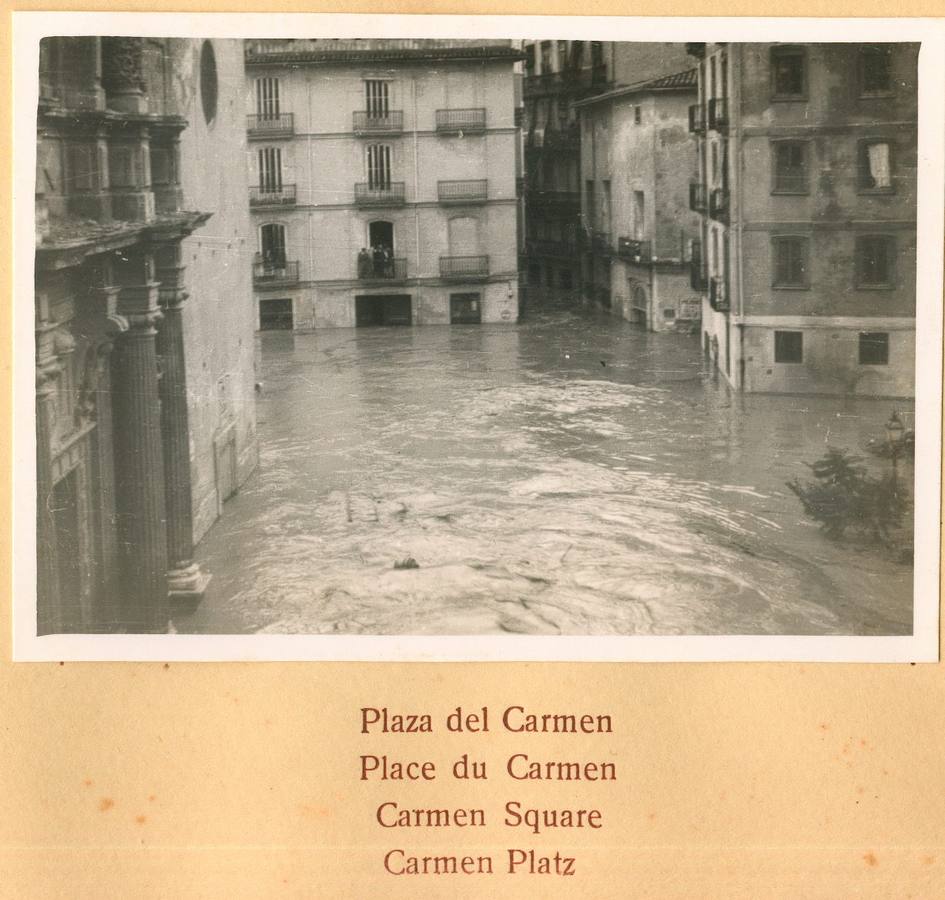 La riada de Valencia en 1957