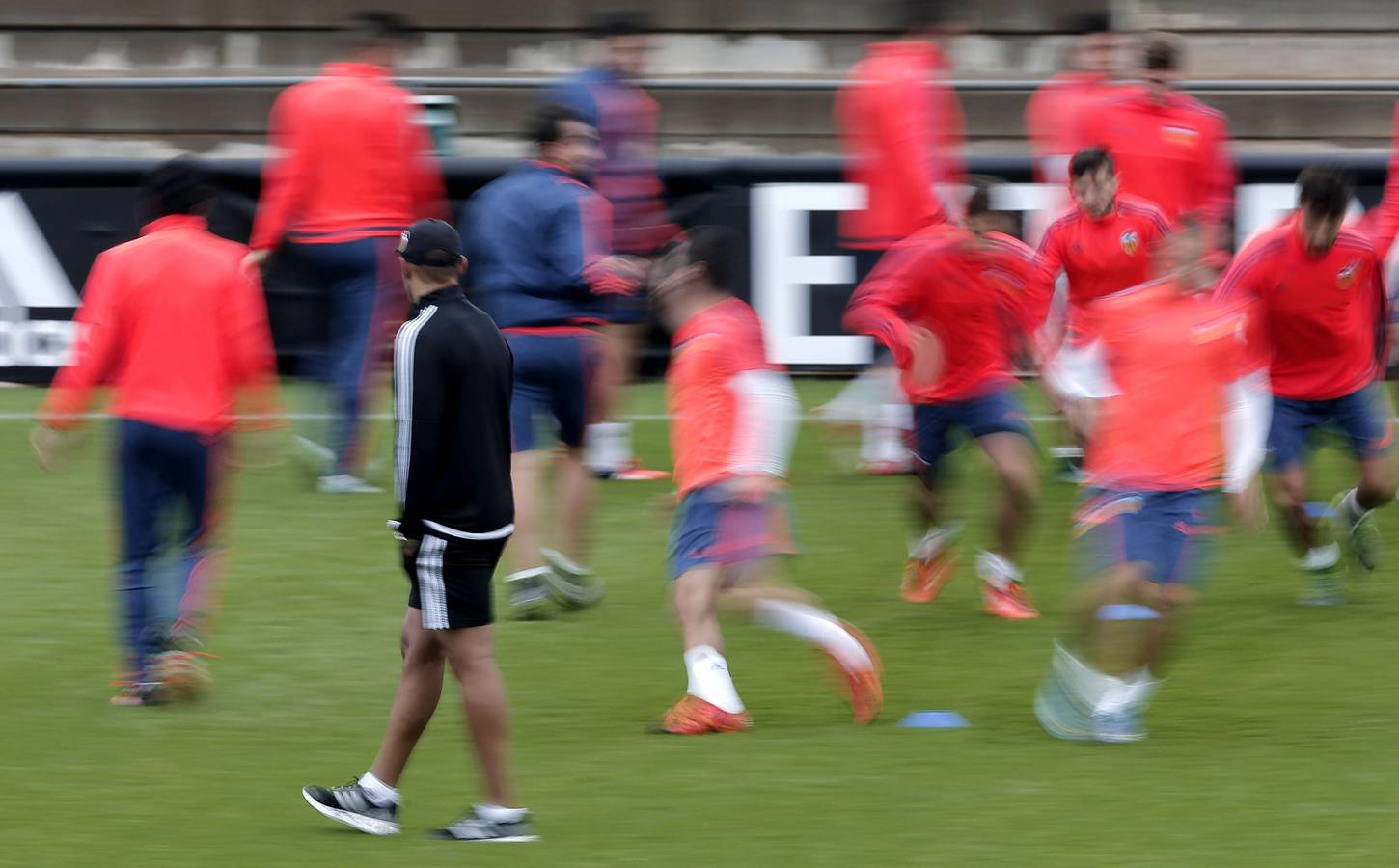 El Valencia prepara el partido de Champions contra el Gent