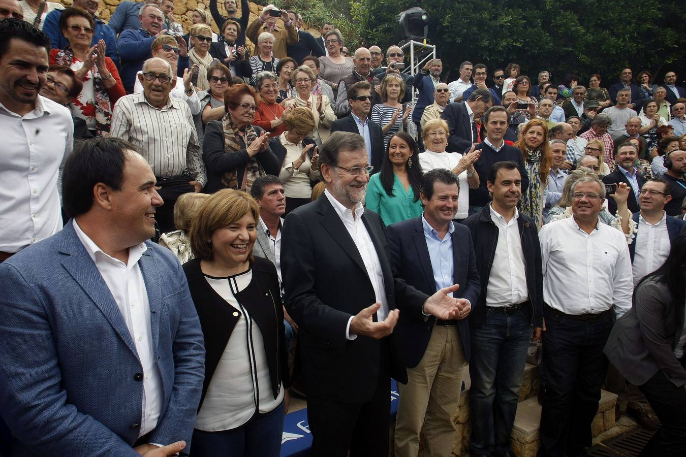 Mariano Rajoy participa en varios actos del PP en Alicante