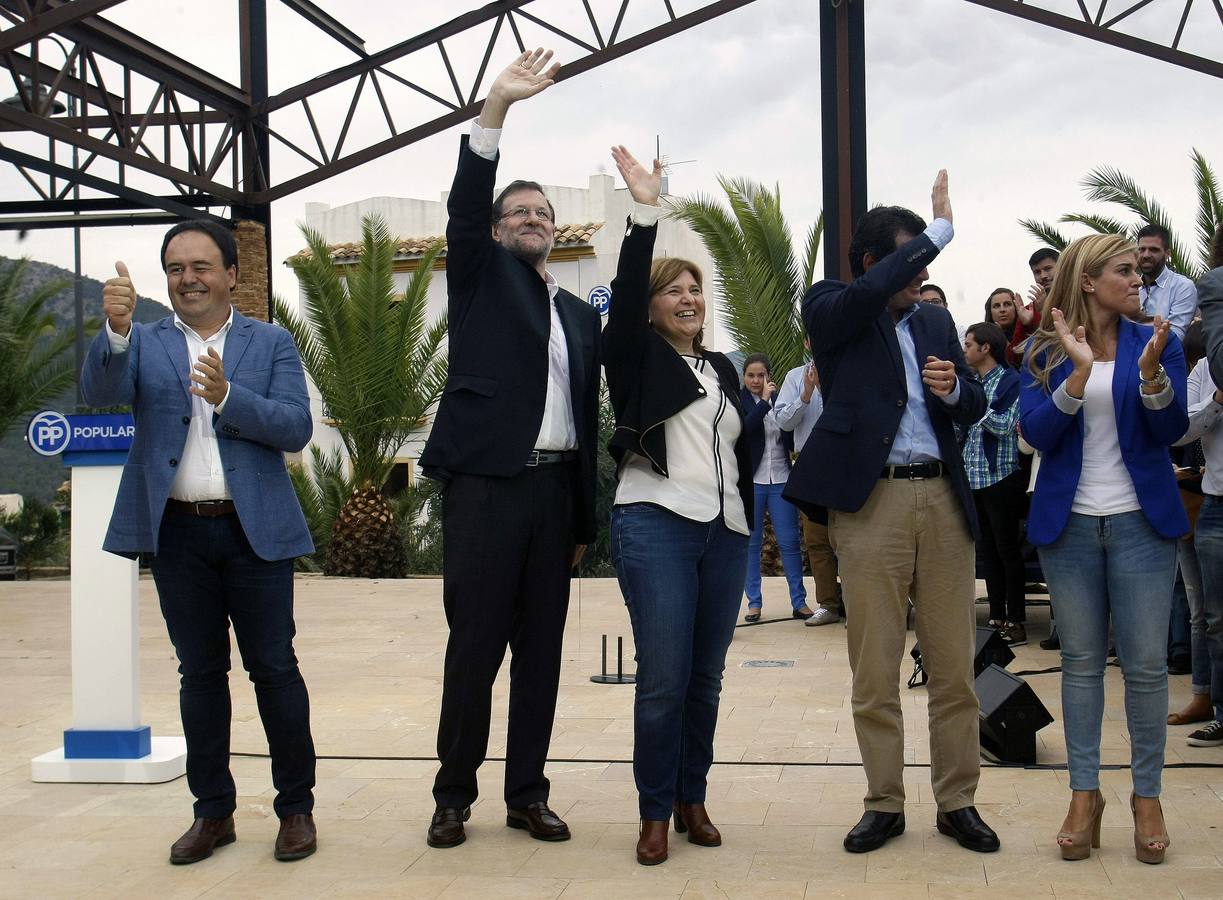 Mariano Rajoy participa en varios actos del PP en Alicante