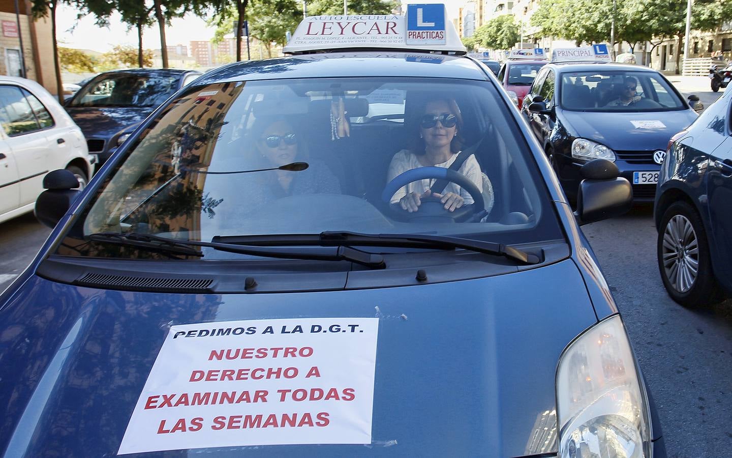 Manifestación de Autoescuelas