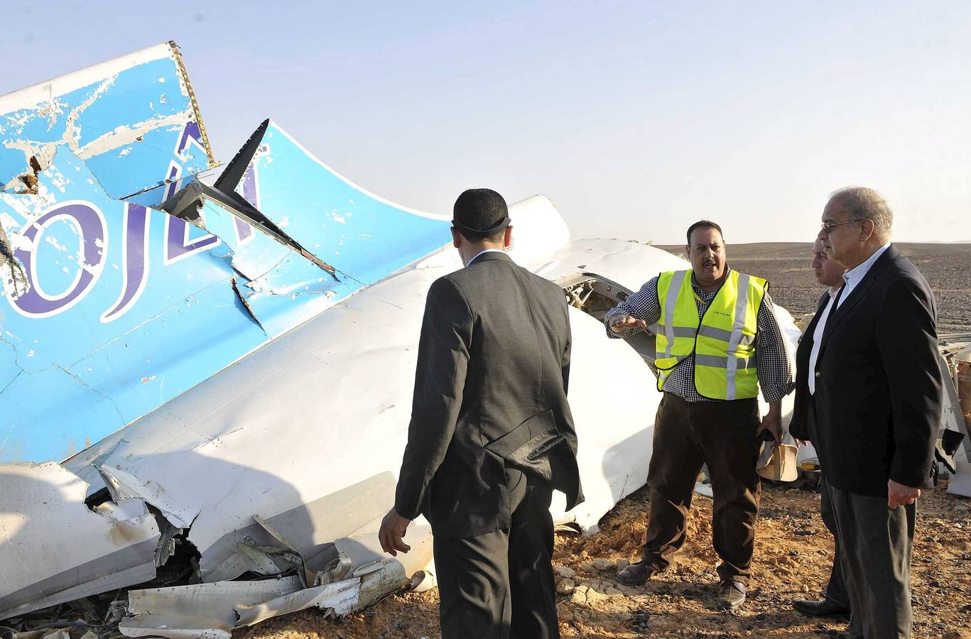 Tragedia aérea en el Sinaí