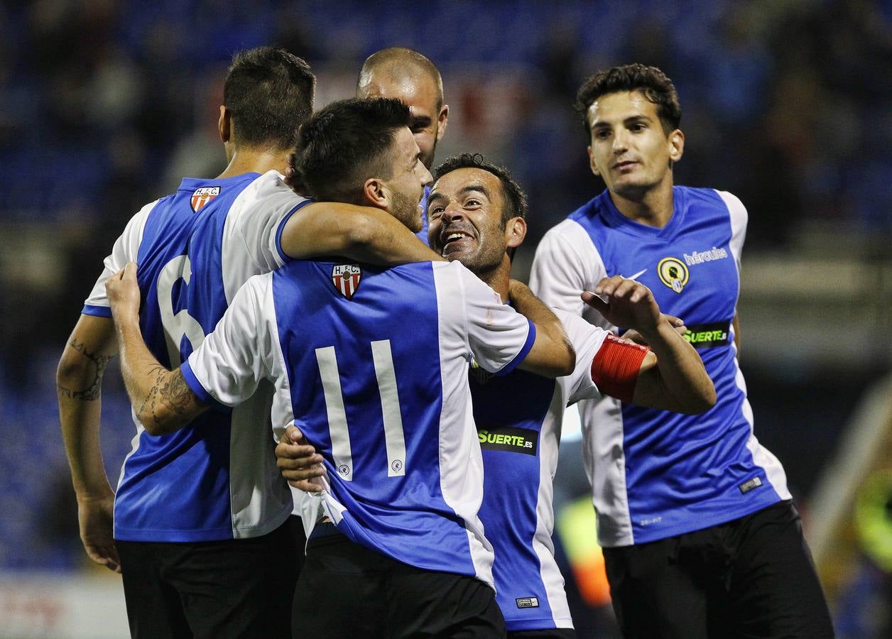 Las mejores imágenes del Hércules - Huracán (4-1)