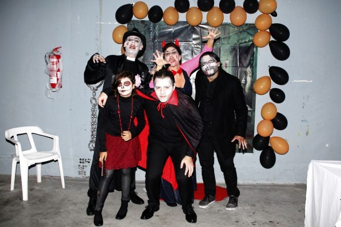 Éxito de la fiesta Halloween en Dènia