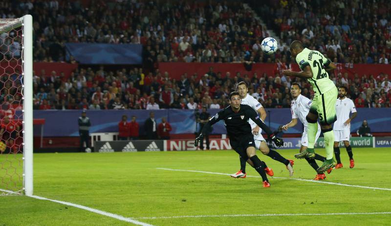 Las mejores imágenes del Sevilla - Manchester City