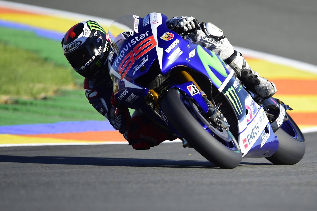 Entrenamientos libres de Moto GP en el circuito de Cheste