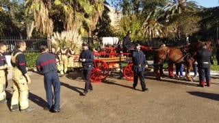 Los Bomberos de Valencia realizan un calendario solidario a favor de Mario