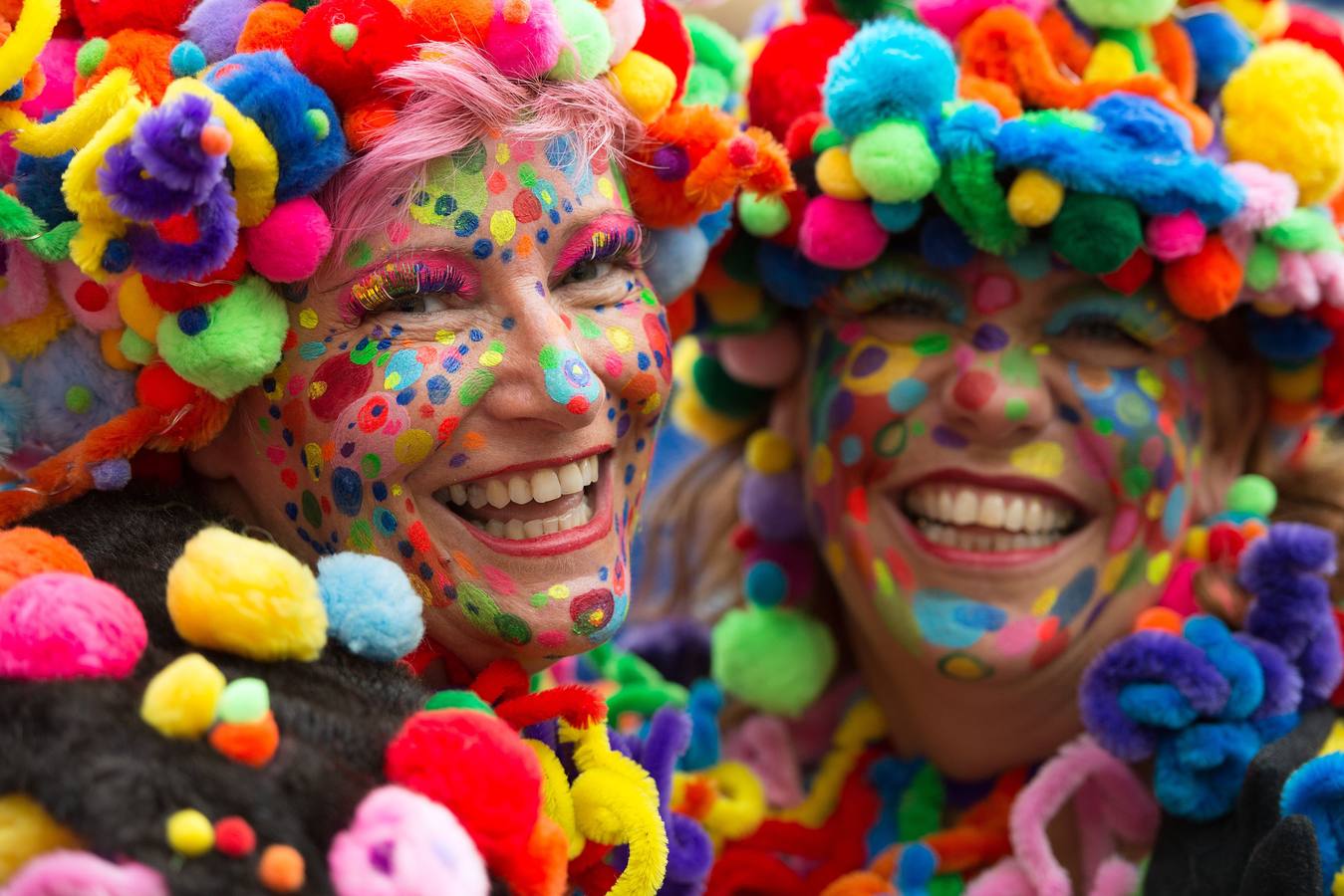 Los colores del carnaval de Dusseldorf